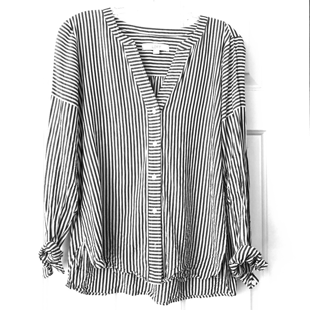 LOFT Striped Shirt